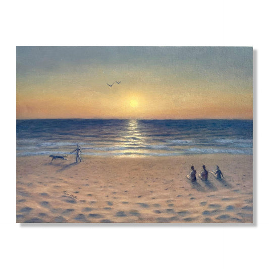 "ephemeral beach sunset"